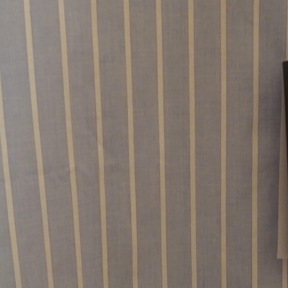 Galaxy Striped Blue Button Down Shirt XL - Picture 6 of 7